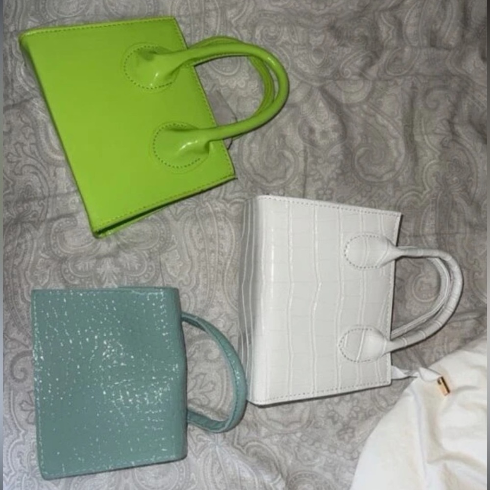 Mini Double Handle Square Bag